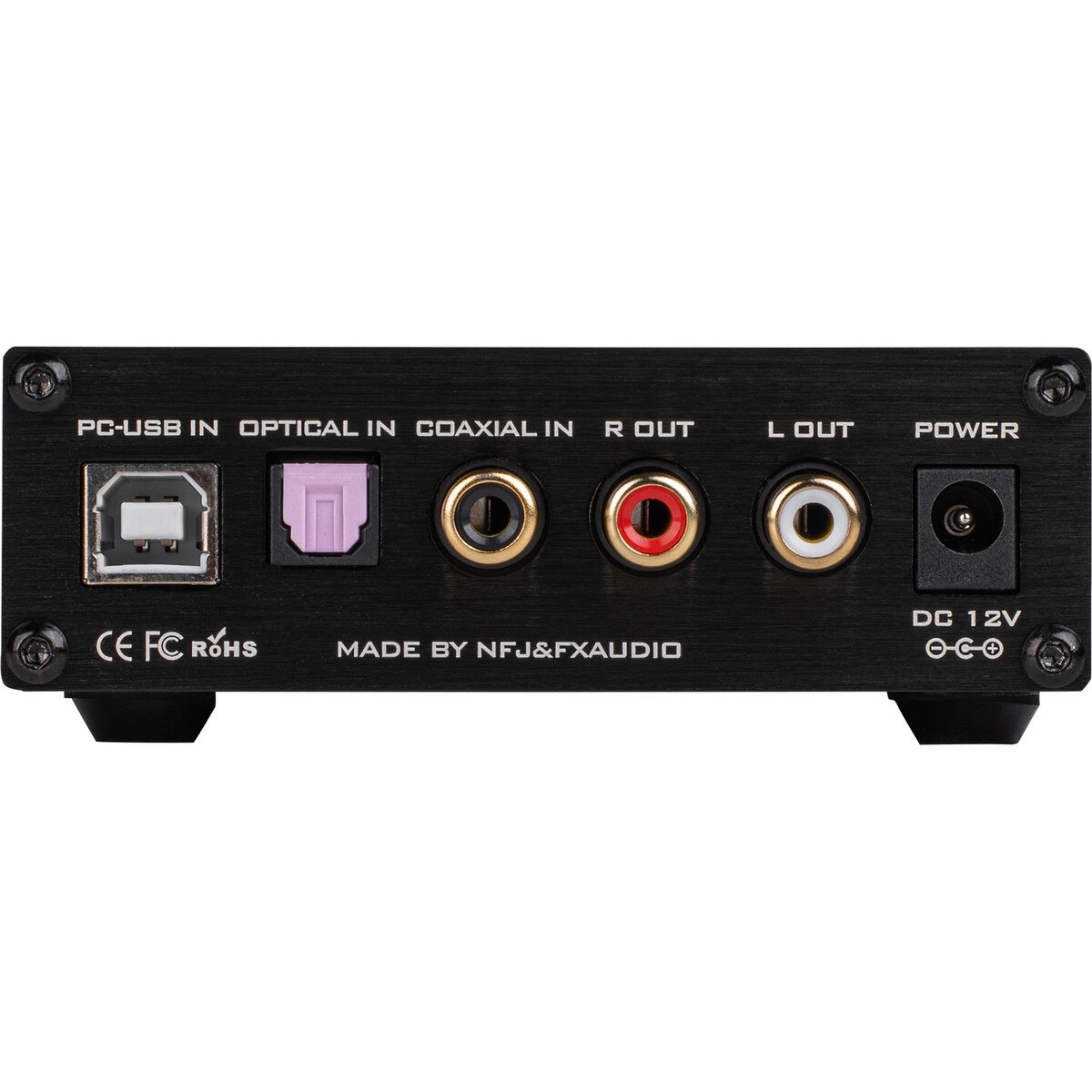 FX Audio DACX6 HiFi 24bit/192 kHz DAC with Headphone Output Silver